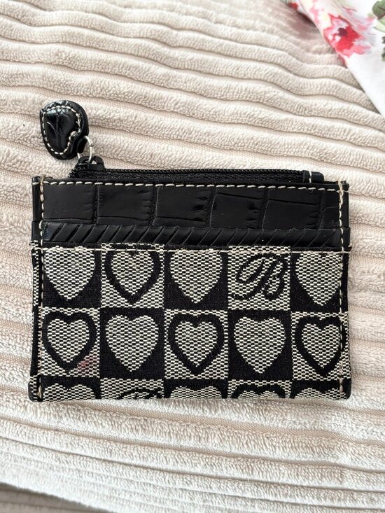 BRIGHTON Julia Signature Heart Small Backpack & Coin Pouch in Brown main image 14